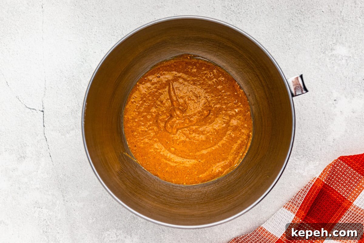 Chewy Pumpkin Brownies with Warm Spice and Chocolate Swirl 6 how to make pumpkin brownies