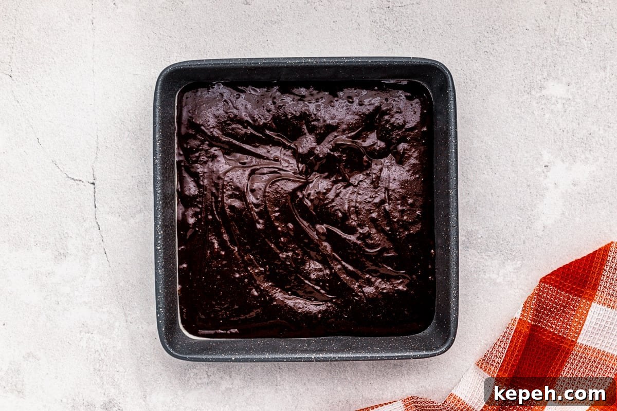 Chewy Pumpkin Brownies with Warm Spice and Chocolate Swirl 7 how to make pumpkin brownies