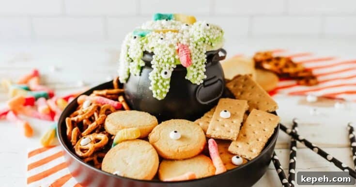 Witches Brew Halloween Dessert Dip