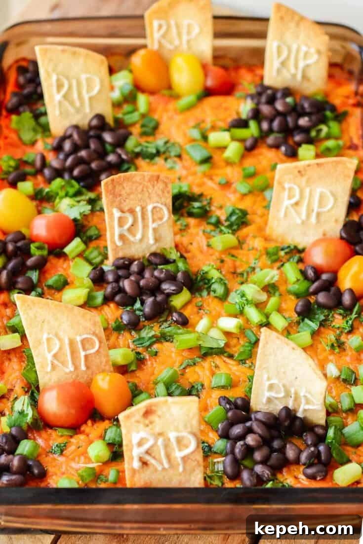 Tombstone Taco Dip