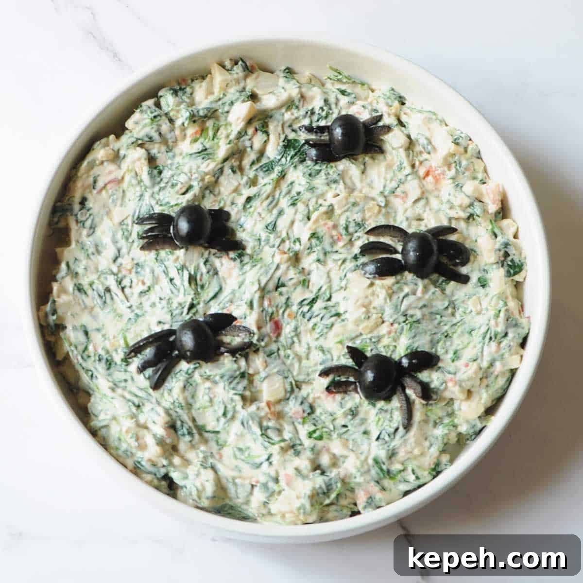 Spider Spinach Dip