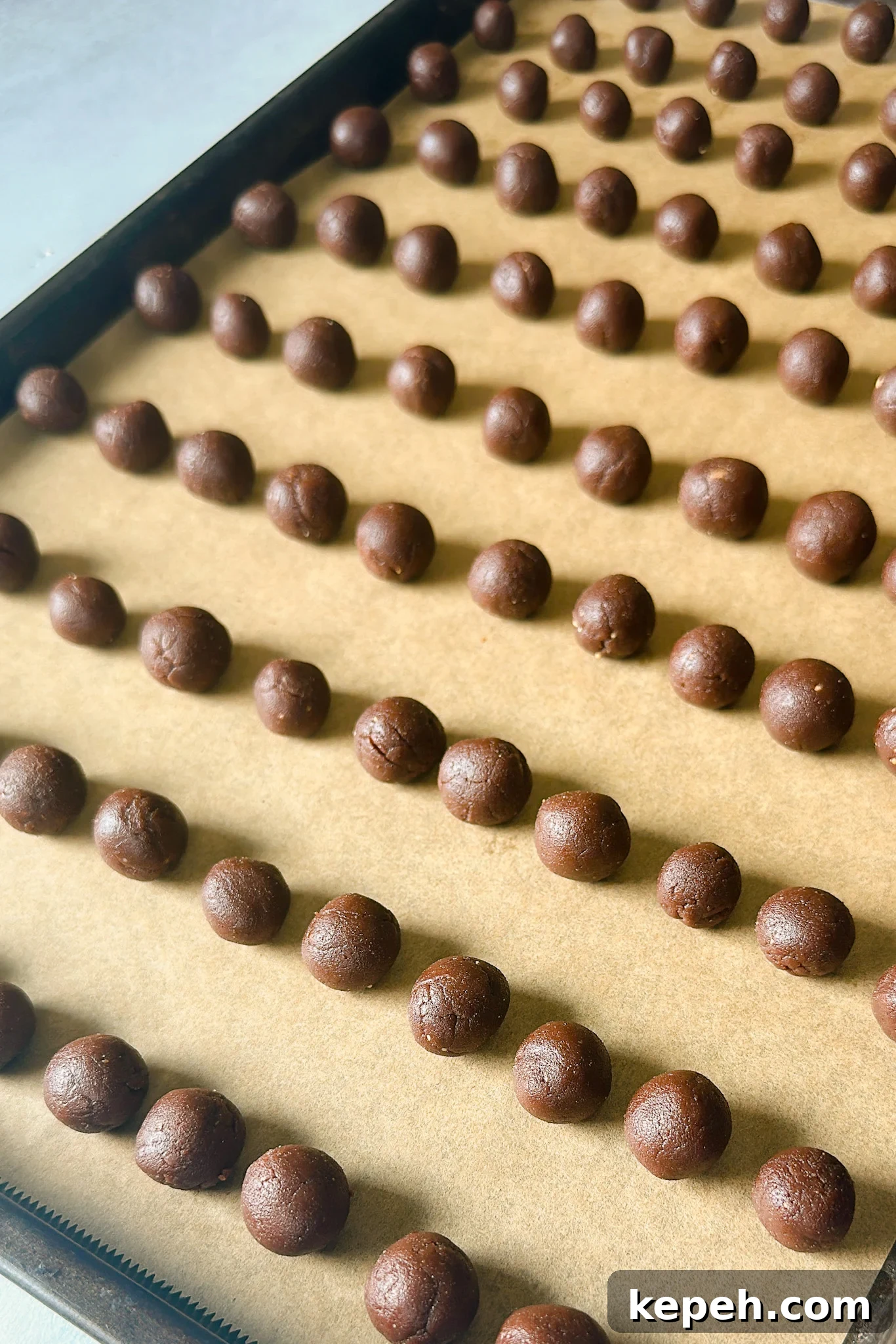 Homemade Cocoa Puffs Cereal: Crunchy Chocolate Breakfast Recipe 7 Cocoa puffs cereal ready to bake.