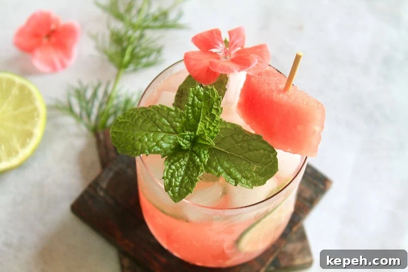 easy watermelon drinks with rum
