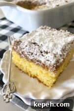 Starbucks Coffee Cake Copycat Recipe — Moist Streusel Coffee Cake 8 coffee cake