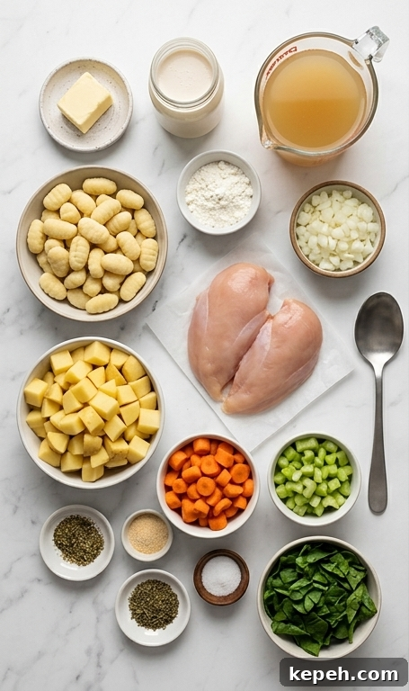 Slow Cooker Chicken Gnocchi Soup: Creamy One-Pot Comfort Recipe 2 img 97045 1