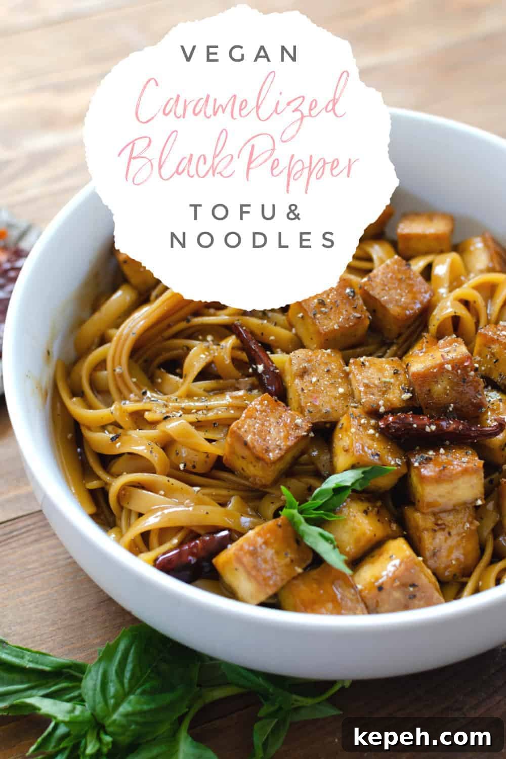 Caramelized Black Pepper Tofu with Noodles — Vegan Recipe 9 img 9975 9
