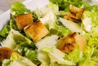 Classic Caesar Salad with Homemade Dressing