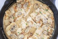 Creamy Chicken Marsala Fettuccine with Mushrooms