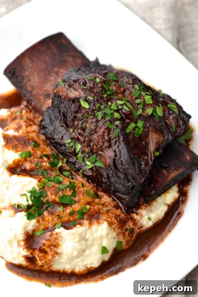 Braised Short Ribs in an AMAZING Sauce