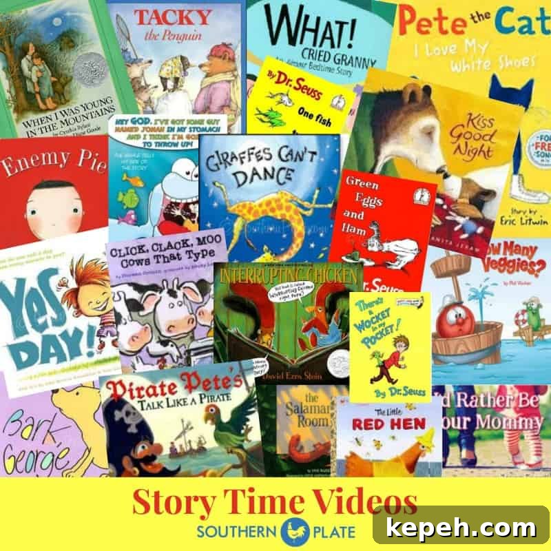 Story Time Videos Southern Plate