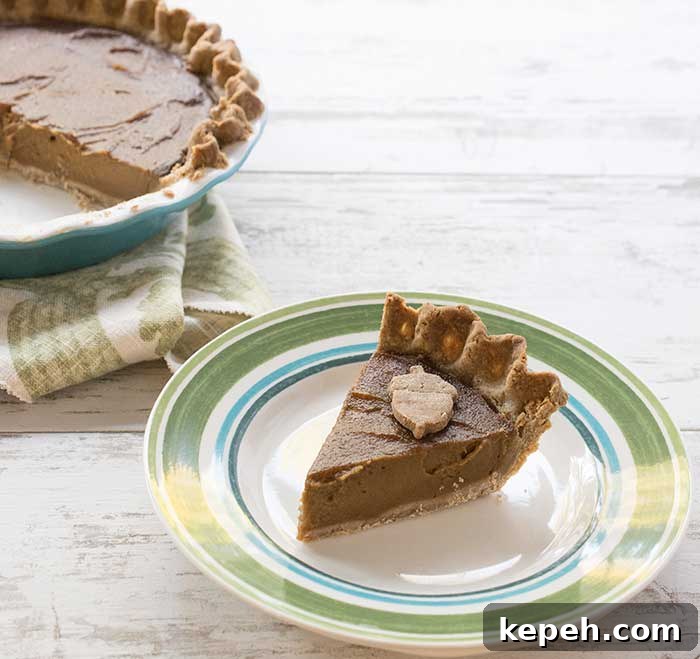 Gluten-free Vegan Pumpkin Pie with a Teff Flour Pecan Crust