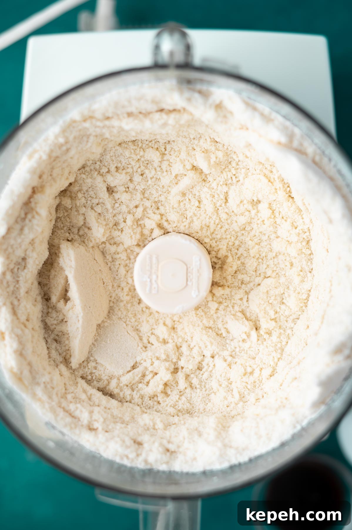 Classic Vanilla Bean Cookies with Old Fashioned Flavor 6 flour, sugars, butter and cream cheese pulsed in a food processor bowl to look like wet sand