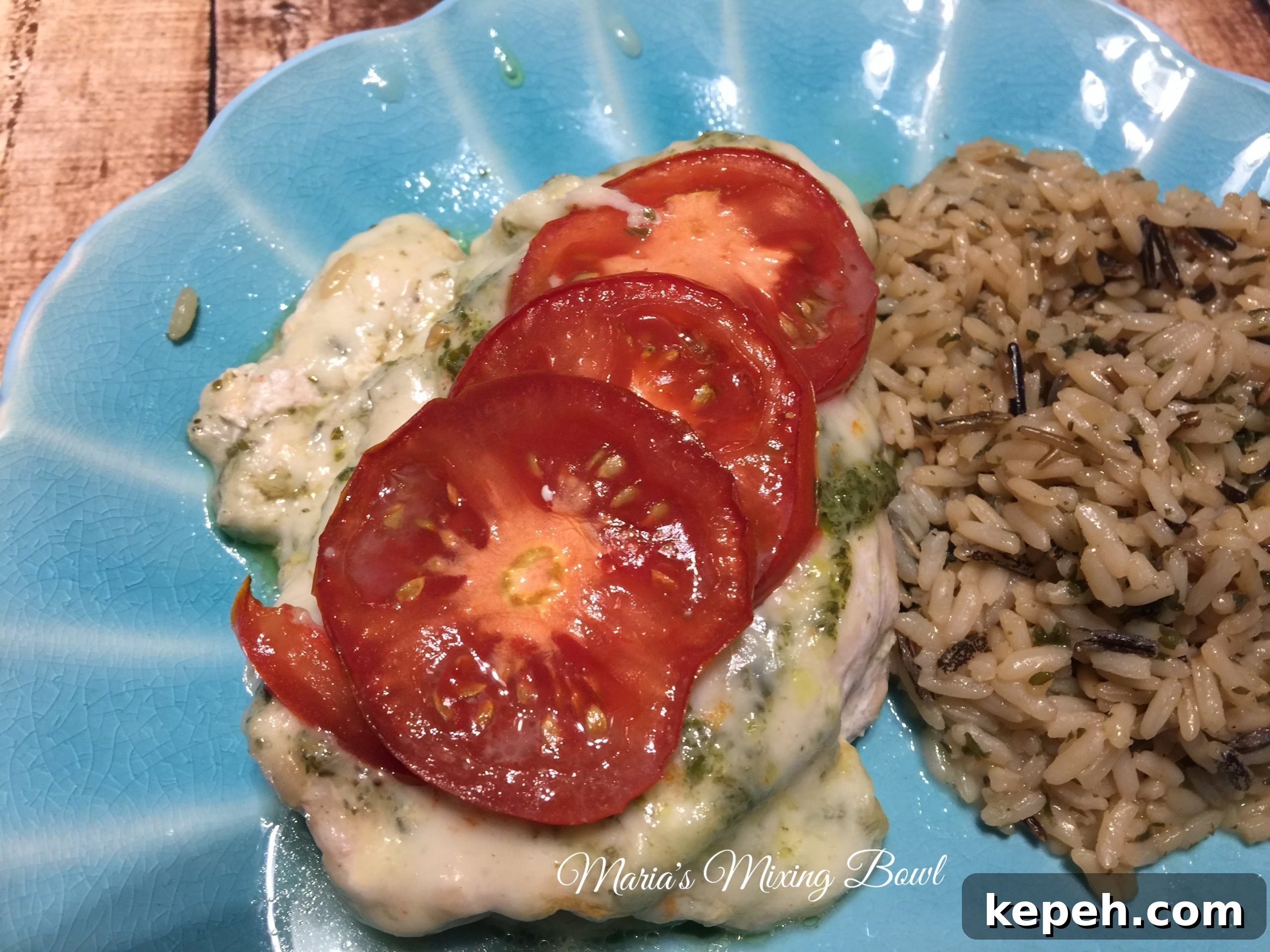 Easy Cheesy Pesto Chicken Bake - thumbnail