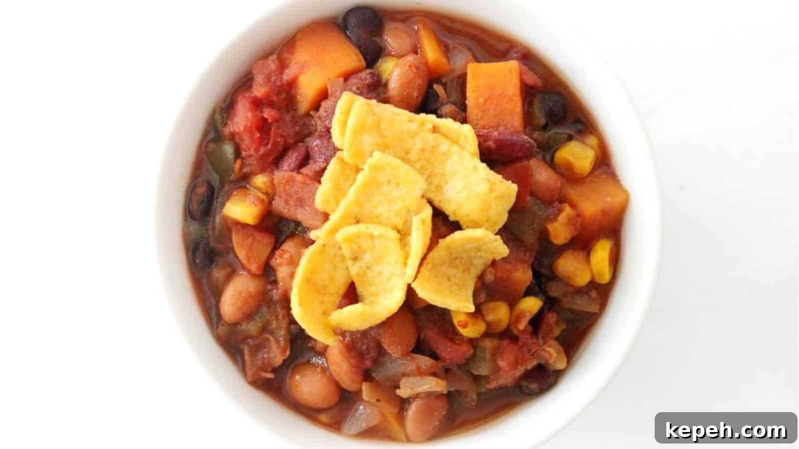 Easy Slow Cooker Vegan Chili