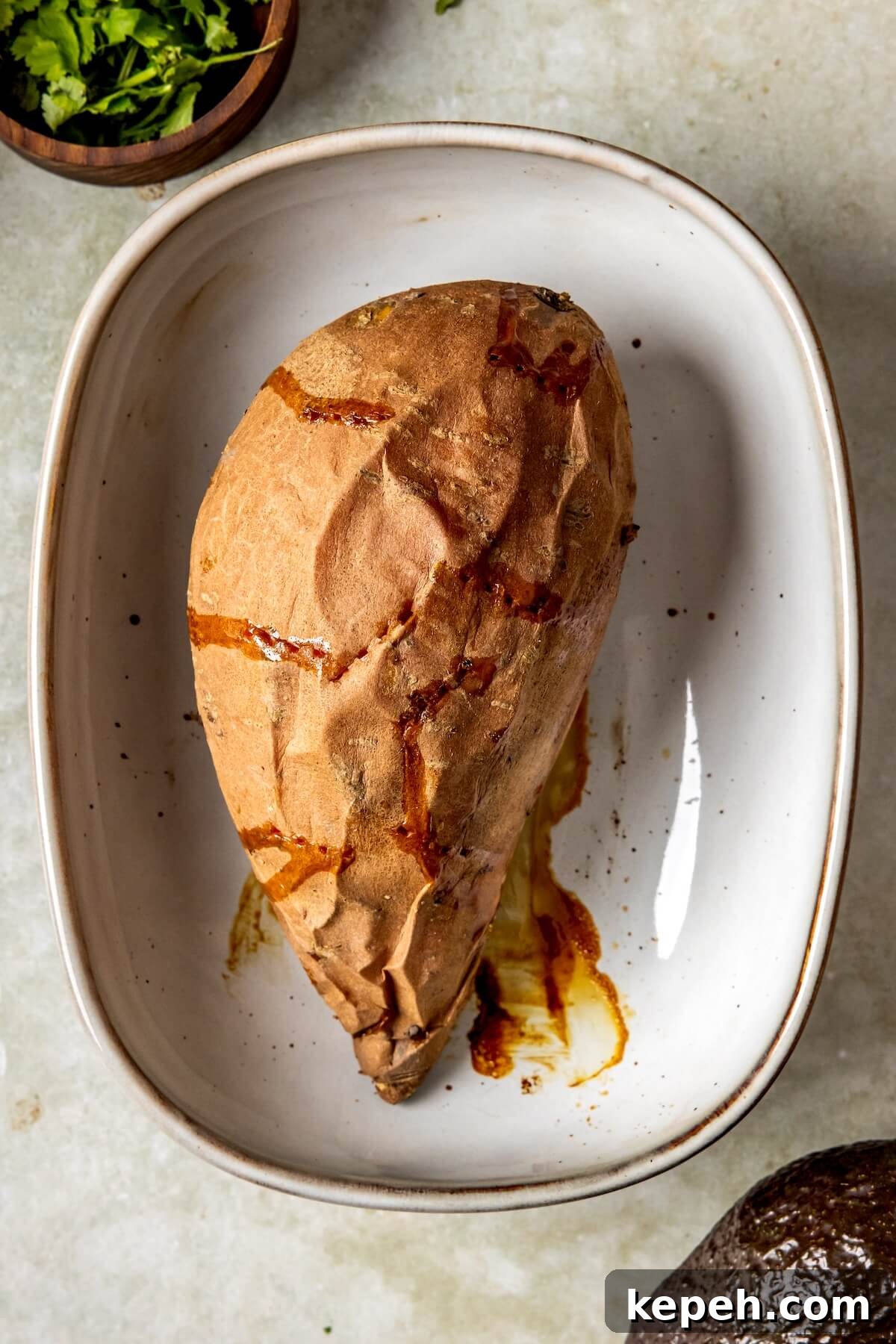 How to Make Chipotle Chorizo Stuffed Sweet Potatoes Step 6 - Olivia Adriance