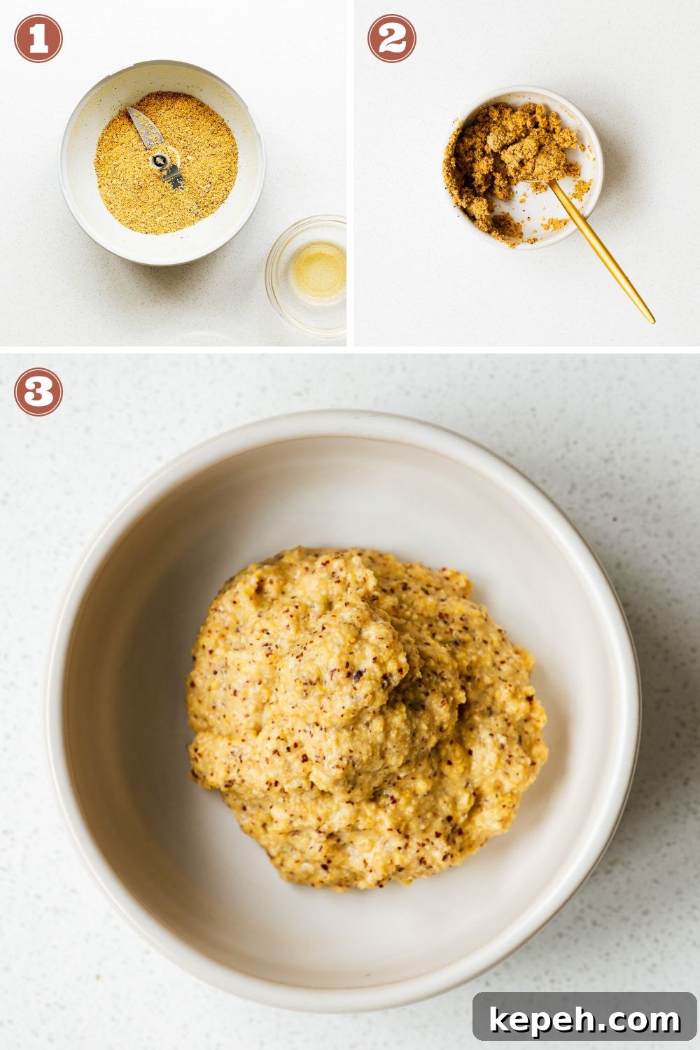 Dijon Mustard Substitutes: Recipe and Flavor Alternatives 4 How to make Dijon mustard by grinding mustard seeds and mixing it with white wine vinegar, salt and water.