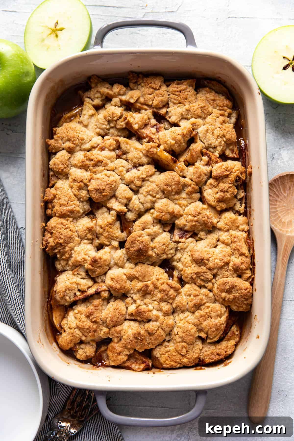 Classic Homemade Apple Cobbler with Cinnamon Crumble 9 img 9789 9